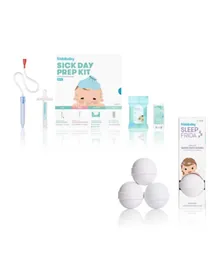 Fridababy Baby Sick Day Prep Kit + SleepFrida Vapor Bath Bombs - 5 Pieces