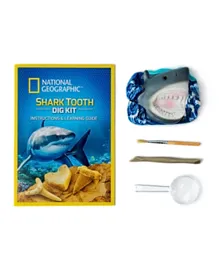 National Geographic Shark Tooth Dig Kit - Blue