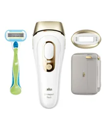 Braun Silk-Expert Pro 5 IPL Hair Removal System with Accessories PL 5054 - 4 Pieces