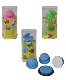 Simba Art & Fun3 Soft Stamps In Tube Pack of 1 - Assorted Colors and Design
