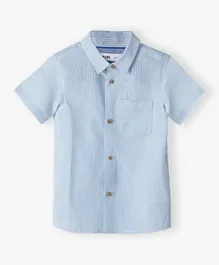 Minoti Striped Shirt - Blue