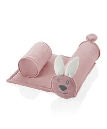 Babyjem Side Sleep Pillow - Pink Bunny