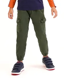 Minoti Basic Combat Pants - Green