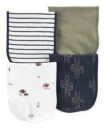 Carters Burp Cloths - 4 Pieces