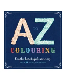 A to Z Colouring Book - English