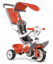 Smoby Baby Balade Plus Tricycle - Red