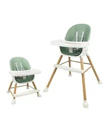 Factory Price Brady Height Adjustable Baby Chair - Sea Green