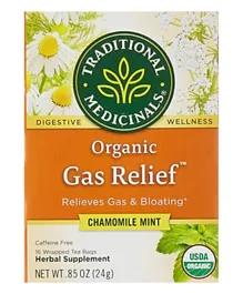 TRADITIONAL MEDS Gas Relief Tea Bags Pack of 16 - 24g