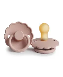 FRIGG Daisy Latex Baby Pacifier 1-Pack Blush - Size 1