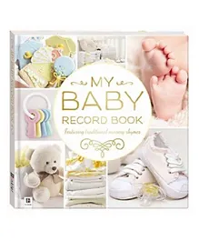 Future Books My Baby Record Book Yellow - English