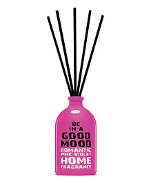 Be In A Good Mood Romantic Pink Violet Reed Diffuser- 100 ml