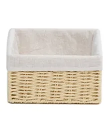 Homesmiths Storage Basket with Liner - Natural