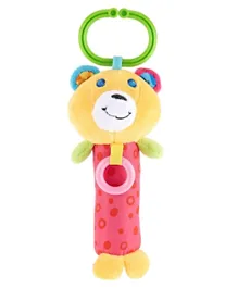 Pixie Baby Bear Rattle Toy - Multicolour