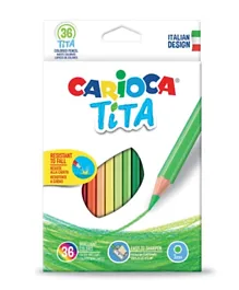 Carioca Tita Colored Pencils - Pack of 36