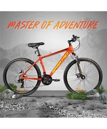 Spartan Master MTB Moutain Bicycle Orange - 26 Inches