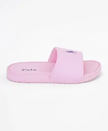 Polo Ralph Lauren Cayson Sliders - Light Pink