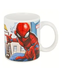 MARVEL CLASSIC Spiderman Streets Ceramic Mug - 325mL