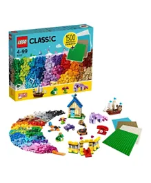 LEGO Classic Bricks Bricks Plates Building Set 11717 Multi Color - 1500 Pieces