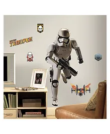 Roommates Star Wars The Force Awakens Episode Vii Storm Trooper P&S Giant Wall Decal - White