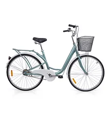 Mogoo Butterfly City Bike Green - 26 Inch