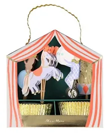Meri Meri Circus Parade Cupcake Kit - Multicolour