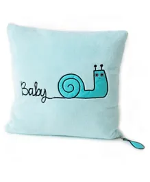 MilkandMoo Sangaloz Baby Pillow - Light Blue