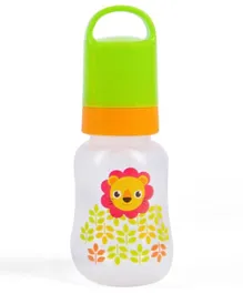 Babe Baby Feeding Bottle Green and Orange - 125ml