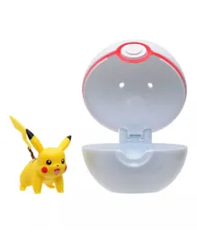 Pokemon Clip N Go - Pikachu + Premier Ball