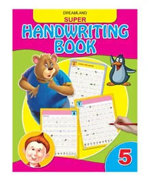 كتاب سوبر لتعليم الكتابة اليدوية الجزء 5 - إنجليزي