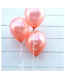Qualatex Rose Gold Plain Balloon Pack of 100 - 11 Inches