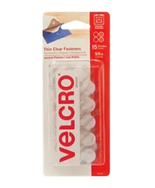Velcro Thin Clear Coins Fastener