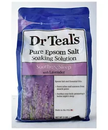 Dr Teal's Epsom Bath Salt Lavender - 1.36kg