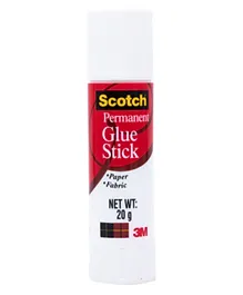 Scotch Glue Stick Permanent White - 20 g