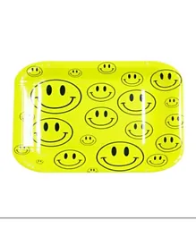 Italo Smiley Disposable Square Plate Set  - Pack of 6
