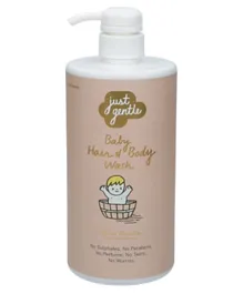 Just Gentle Baby Hair & Body Wash Ultra Gentle - 900mL