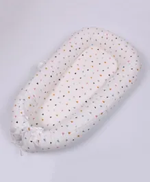 Baby Nest Sleeping Pod with Soft fabric - White