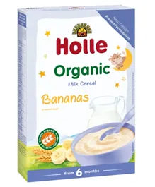 Holle Organic Milk Wholegrain Cereal with Bananas - 250g