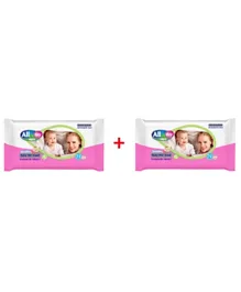 All Day Baby Wet Wipes 1+1 Promo Bag - 144 Wipes