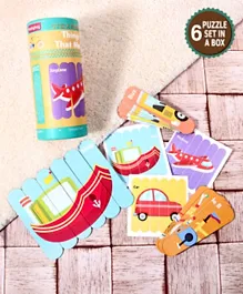 Babyhug Things That Move Stick Puzzle - 36 Pieces
