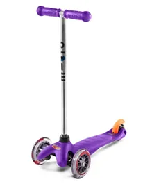 Micro Mini Classic Three-Wheeled Kids Scooter - Purple