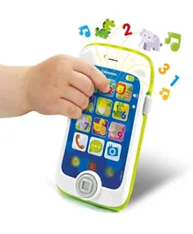 Clementoni Touch & Play Smartphone - Green Blue