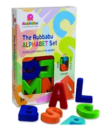 Rubbabu Soft Toy Upper Case Large Magnetic Alphabets  - 26 Letters Multicolour