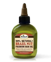 Difeel Brazil Nut Oil Premium Natural Hair Oil - 75mL