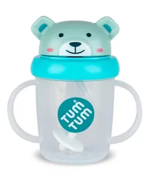 Tum Tum Tippy Up Sippy Cup Series 3 With Weighted Straw Teal - 200 mL