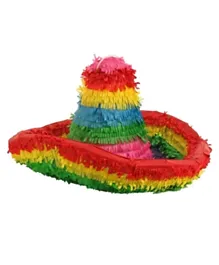 Unique Colourful Sombrero Pinata - Multicolour