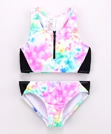Minoti Tie Dye 2 Piece Swimsuit - Multicolor