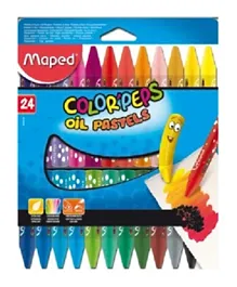 Maped Colorpeps Oil Pastels Multicolor - Pack of 24