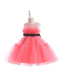 DDaniela Multi Layered Gown - Pink