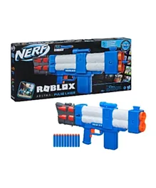 Nerf Roblox Arsenal Pulse Laser Motorised Dart Blaster - Blue