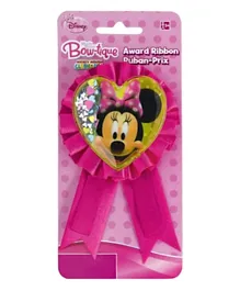 Party Centre Minnie Mouse Confetti Pouch Award Ribbon - Pink